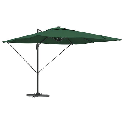 Parasol Green 286 x 285 x 270 cm Aluminium