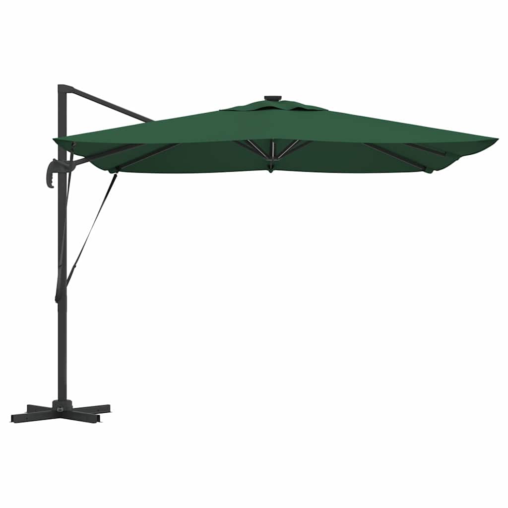 Parasol Green 286 x 285 x 270 cm Aluminium