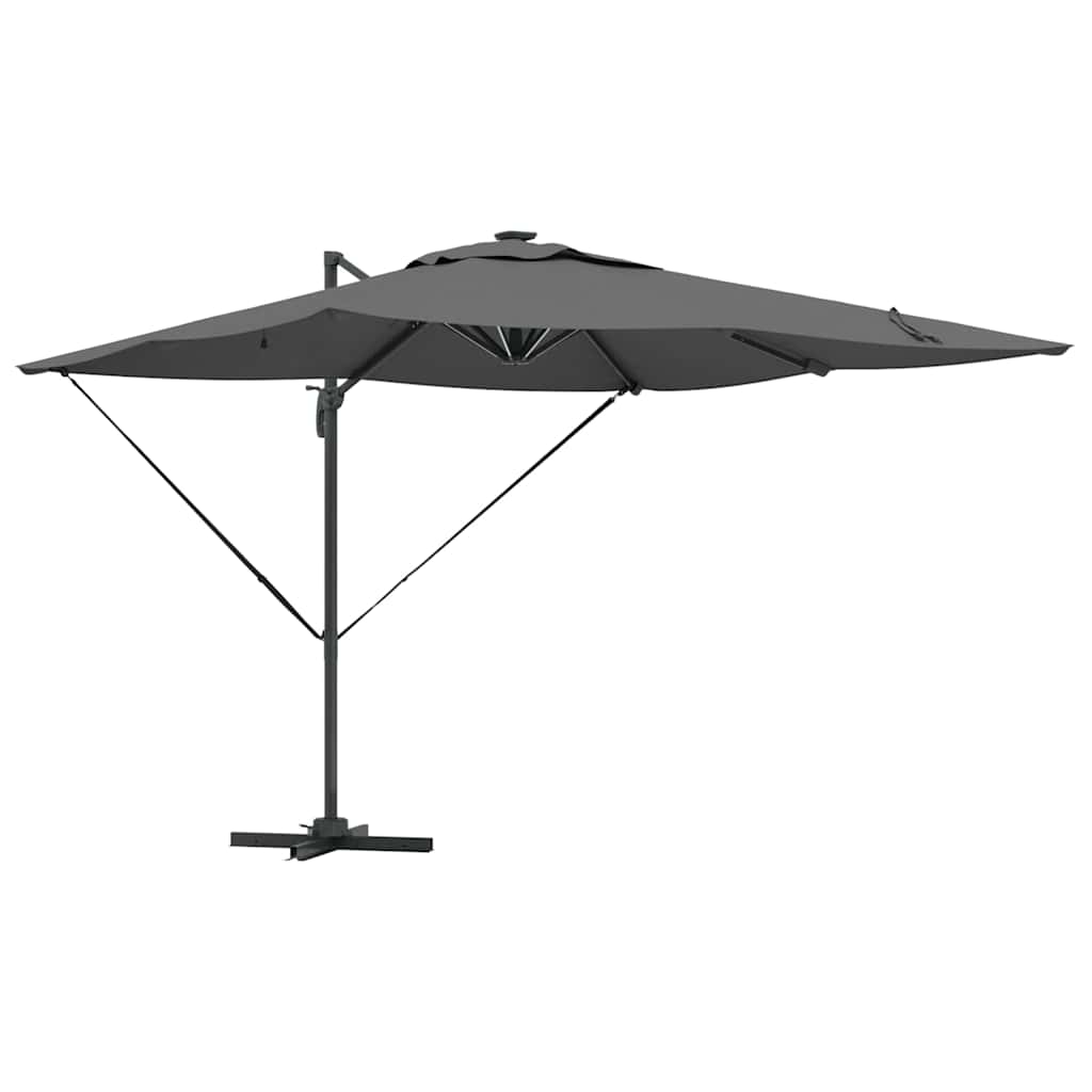 Parasol 286 x 285 x 270 cm Aluminium