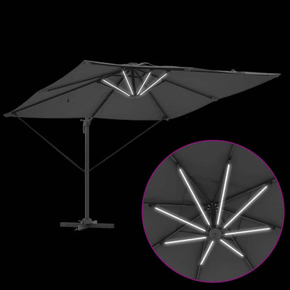 Parasol 286 x 285 x 270 cm Aluminium