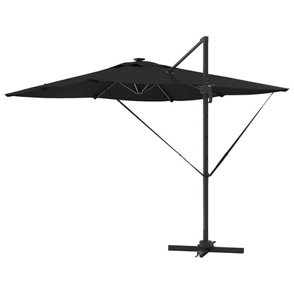 Parasol Black 286 x 285 x 270 cm Aluminium