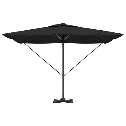 Parasol Black 286 x 285 x 270 cm Aluminium