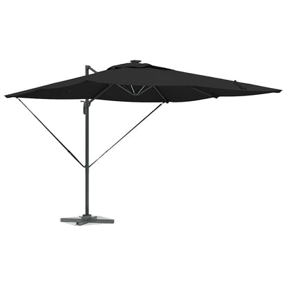 Parasol Black 286 x 285 x 270 cm Aluminium