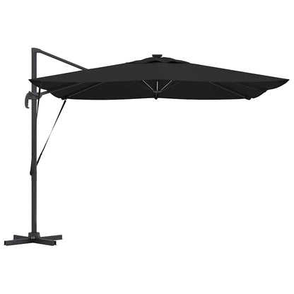 Parasol Black 286 x 285 x 270 cm Aluminium