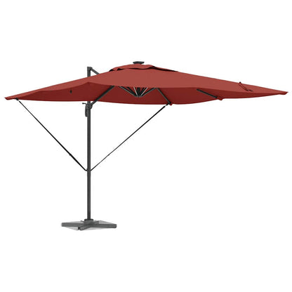 Parasol Terracotta 286 x 285 x 270 cm Aluminium