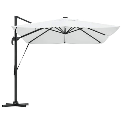 Cantilever Roma Parasol Beige and Black 352 x 251 x 265 cm