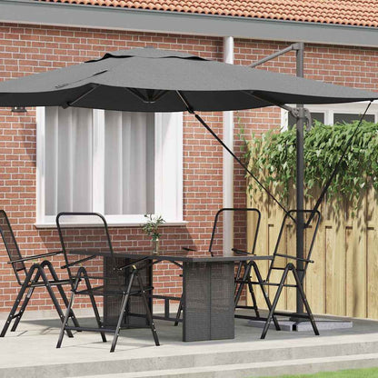 Roma Parasol Anthracite 286 x 285 x 265 cm