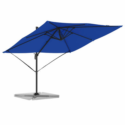 Roma Parasol Blue 286 x 285 x 265 cm Polyester and Aluminium