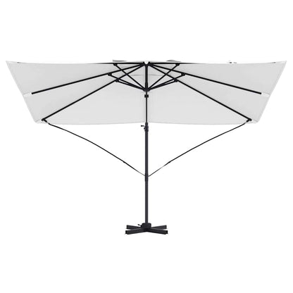Cantilever Roma Parasol Beige and Black 352 x 251 x 260 cm