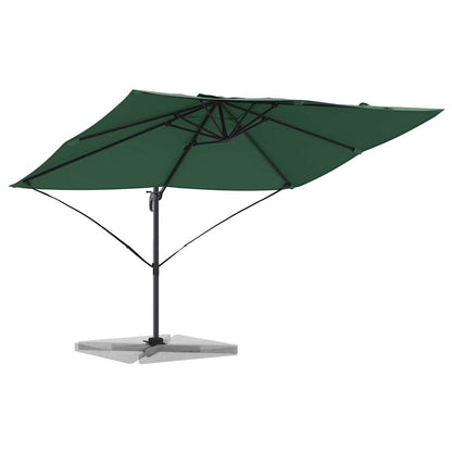 Cantilever Roma Parasol Green and Black 352 x 251 x 260 cm