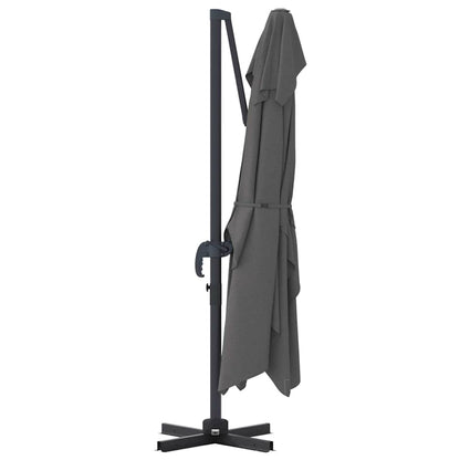 Cantilever Roma Parasol Anthracite and Black 352 x 251 x 260 cm