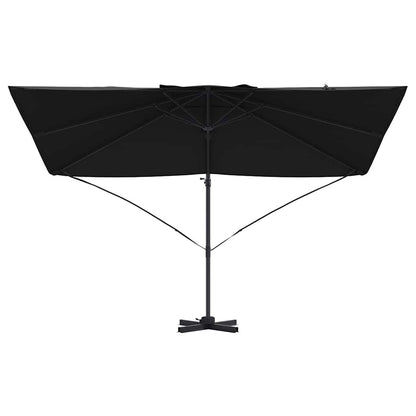 Cantilever Roma Parasol Black and Black 352 x 251 x 260 cm
