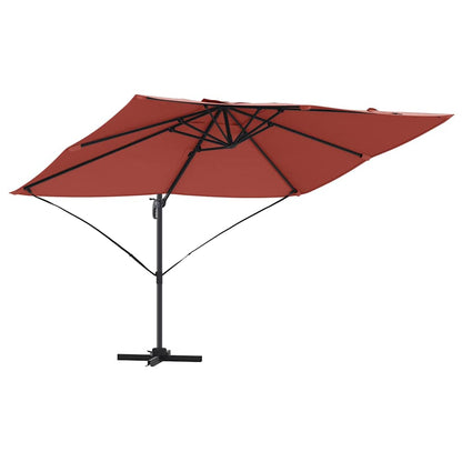 Cantilever Roma Parasol Red and Black 352 x 251 x 260 cm