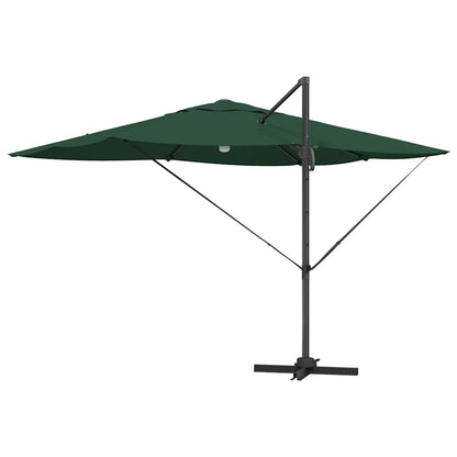 Cantilever Roma Parasol Green and Black 352 x 251 x 265 cm