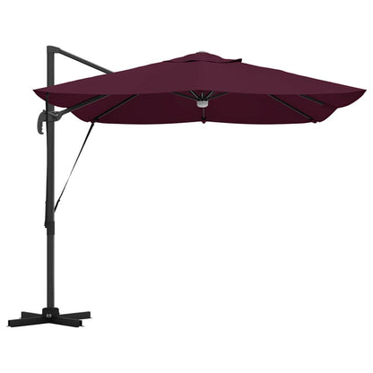Cantilever Roma Parasol Red and Black 352 x 251 x 265 cm