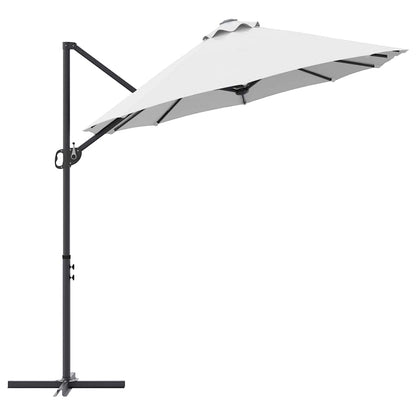 Garden Cantilever Parasol Sand 372 x 198 x 243 cm