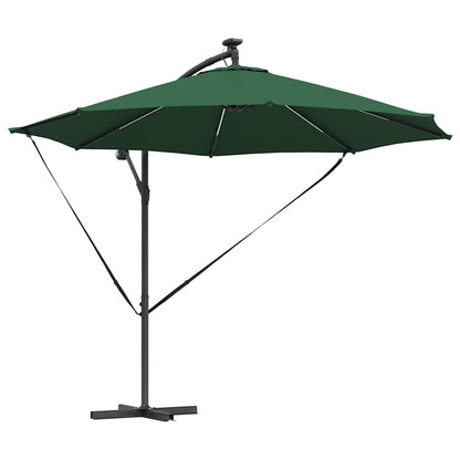Cantilever Banana Parasol Green 294 x 294 x 248 cm