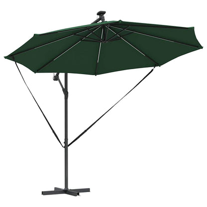 Cantilever Banana Parasol Green 294 x 294 x 248 cm