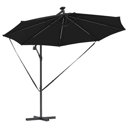 Cantilever Banana Parasol Black 294 x 294 x 248 cm