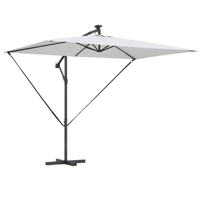 Cantilever Banana Parasol Sand 294 x 200 x 254 cm