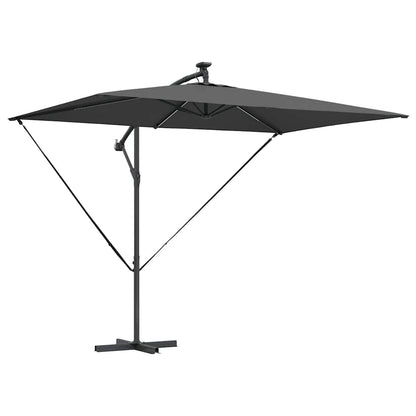 Cantilever Banana Parasol Anthracite 294 x 200 x 254 cm