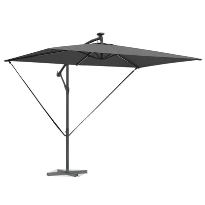 Cantilever Banana Parasol Anthracite 294 x 200 x 254 cm