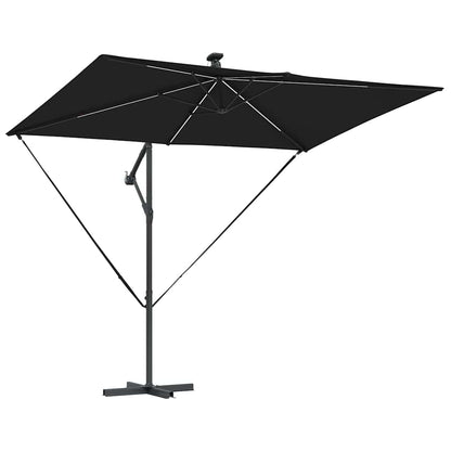 Cantilever Banana Parasol Black 294 x 200 x 254 cm