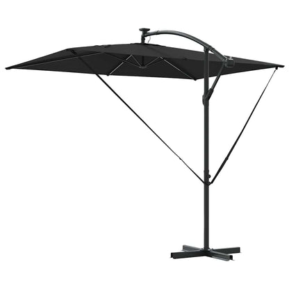 Cantilever Banana Parasol Black 294 x 200 x 254 cm