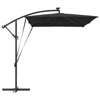 Cantilever Banana Parasol Black 294 x 200 x 254 cm