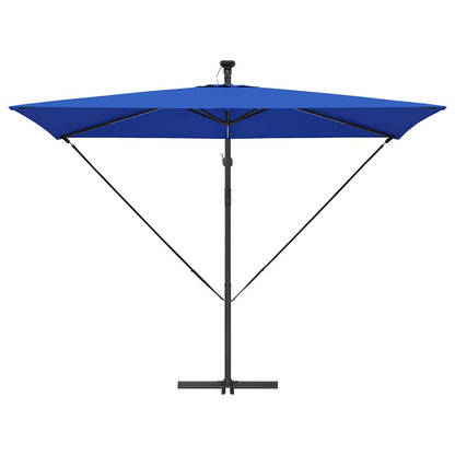 Cantilever Banana Parasol Blue 294 x 200 x 254 cm