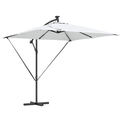 Cantilever Banana Parasol Sand 249 x 249 x 250 cm
