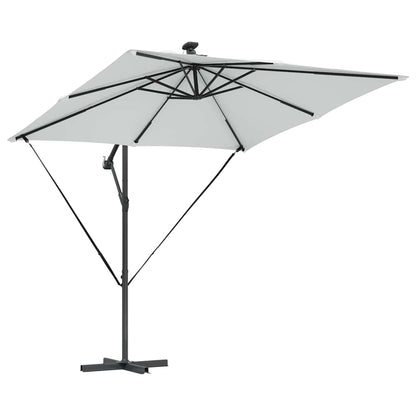 Cantilever Banana Parasol Sand 249 x 249 x 250 cm