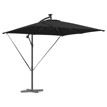 Cantilever Banana Parasol Black 249 x 249 x 250 cm