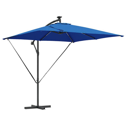 Cantilever Banana Parasol Blue 249 x 249 x 250 cm
