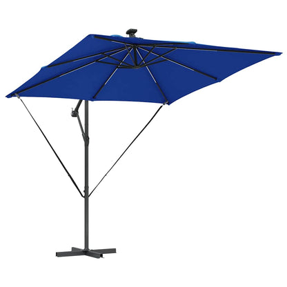 Cantilever Banana Parasol Blue 249 x 249 x 250 cm