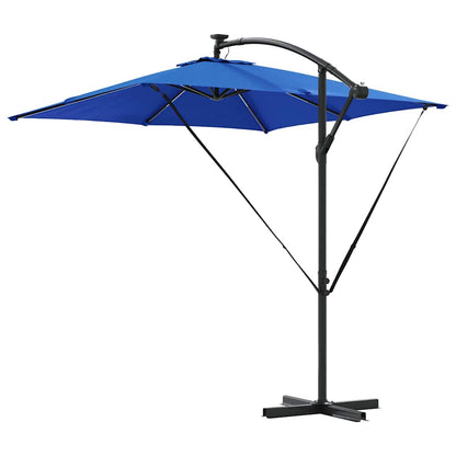 Cantilever Banana Parasol Blue 249 x 249 x 250 cm