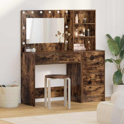 Dressing Table Brown 78.5 x 41 x 135 cm Engineered wood