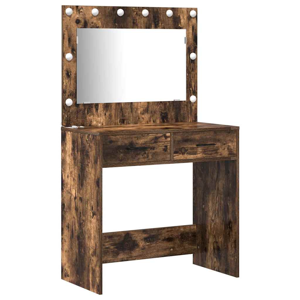 Dressing Table Brown 78.5 x 41 x 135 cm Engineered wood