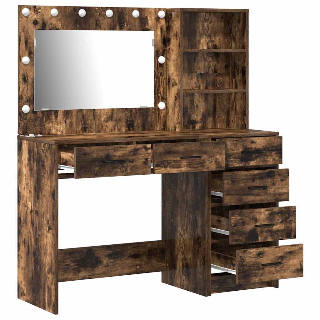 Dressing Table Brown 78.5 x 41 x 135 cm Engineered wood