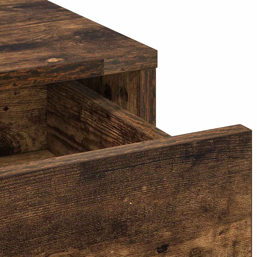 Dressing Table 3 pcs Brown 40 x 41 x 135 cm Engineered wood