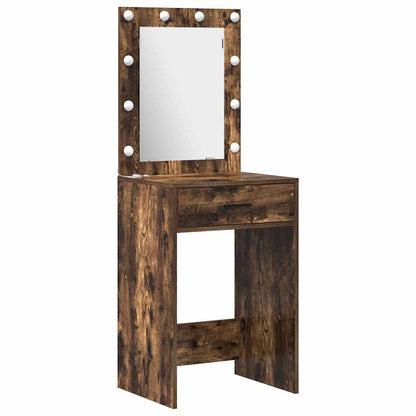 Dressing Table 3 pcs Brown 40 x 41 x 135 cm Engineered wood