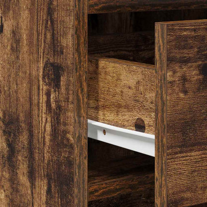 Dressing Table 2 pcs Brown 40 x 41 x 75 cm Engineered wood