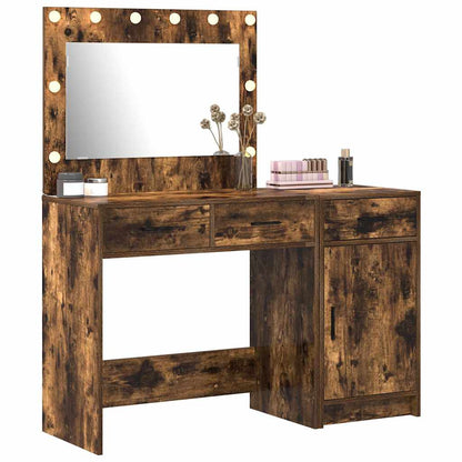 Dressing Table 2 pcs Brown 40 x 41 x 75 cm Engineered wood