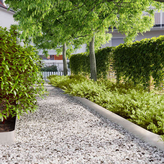 Lawn Edgings 30 pcs 15x103 cm Stainless Steel