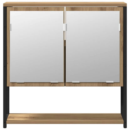 Bathroom Furniture Set with Storage 2 pcs Brown 60 x 30 x 60 cm