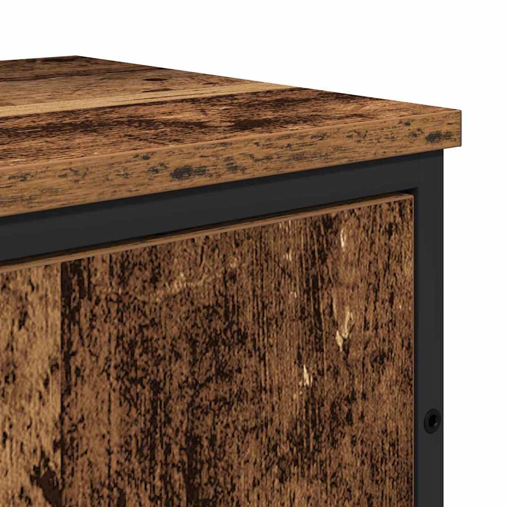 Bathroom Furniture Set with Storage 2 pcs Brown 60 x 33 x 60 cm