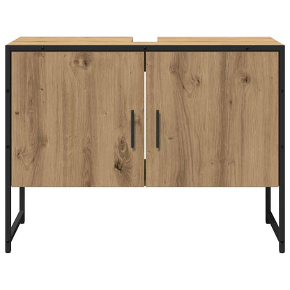 Bathroom Furniture Set with Storage 2 pcs Brown 80 x 33 x 60 cm