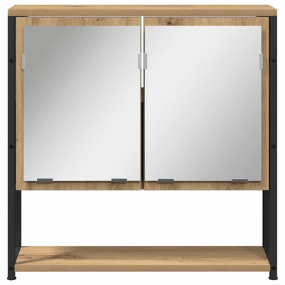 Bathroom Furniture Set with Storage 3 pcs Brown 80 x 30 x 60 cm