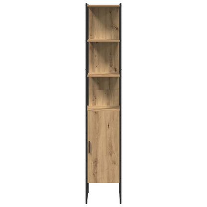 Bathroom Furniture Set 3 pcs Artisan oak 33 x 33 x 185.5 cm