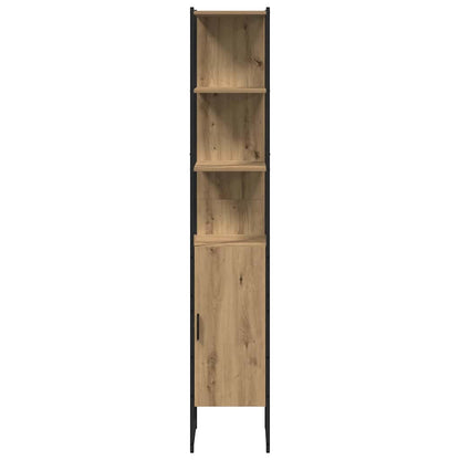 Bathroom Furniture Set 4 pcs Artisan oak 33 x 33 x 185.5 cm